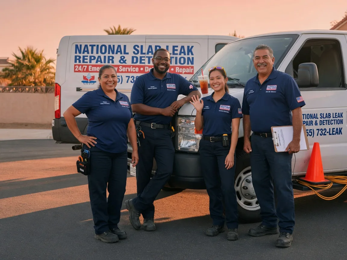 Slab Leak Detection company in Lenzburg, IL